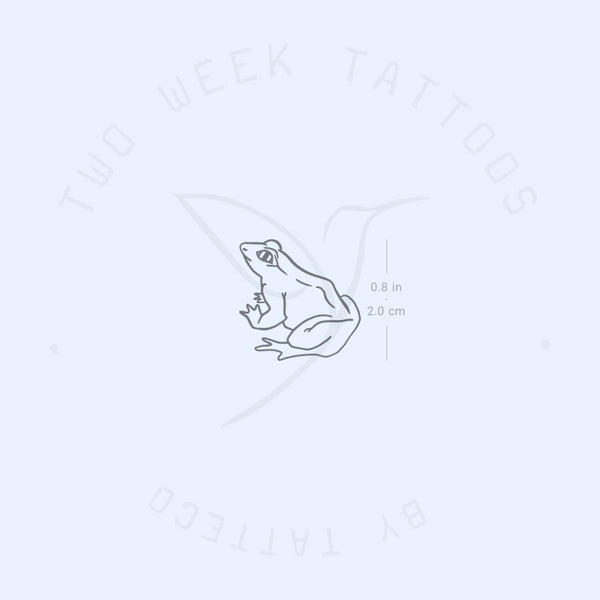 Frog Semi-Permanent Tattoo - Set of 2