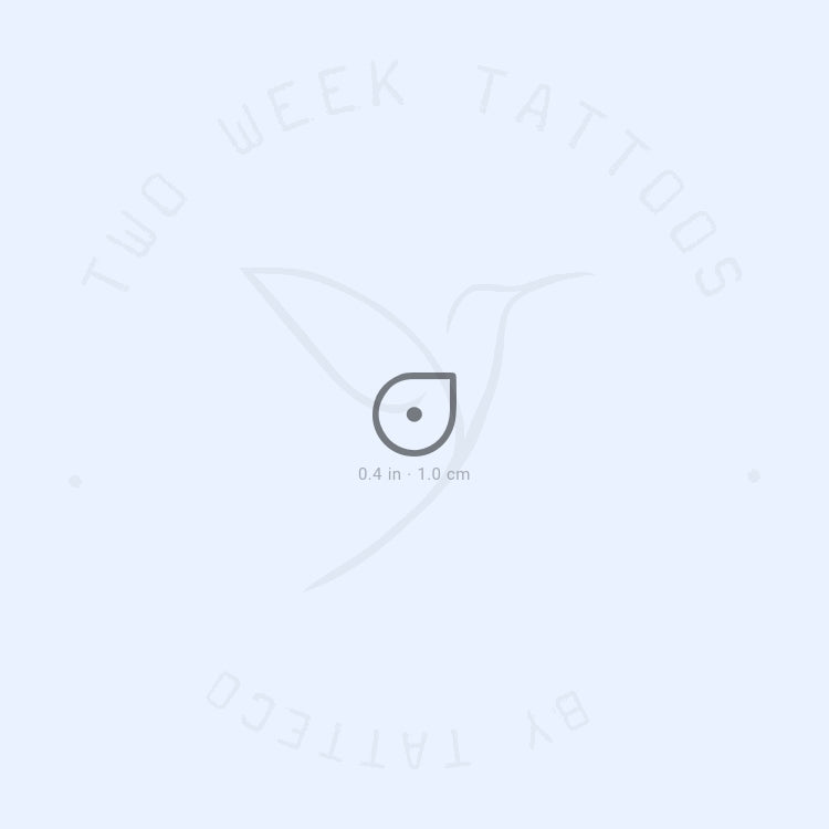 Empathy Symbol Semi-Permanent Tattoo - Set of 2