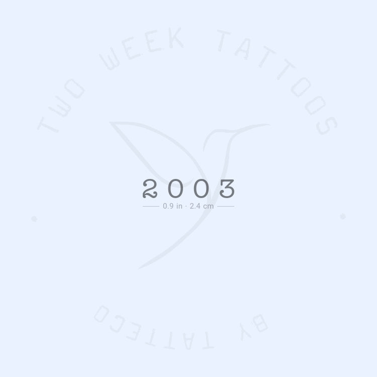 Tatuaje semipermanente 2003 - Juego de 2