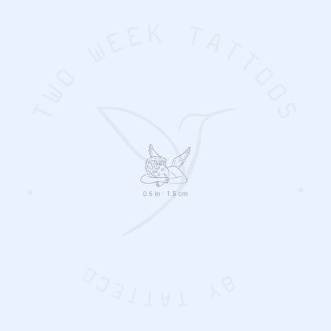 Sleeping Cherub Semi-Permanent Tattoo - Set of 2