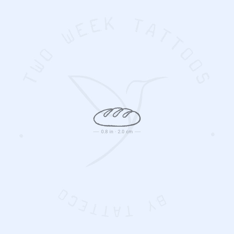 Baguette Semi-Permanent Tattoo - Set of 2
