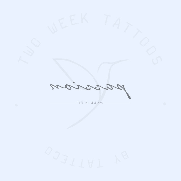 Passion Semi-Permanent Tattoo - Set of 2