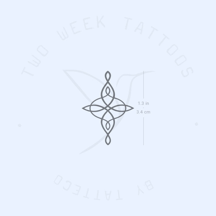 Family Knot Semi-Permanent Tattoo - Set of 2