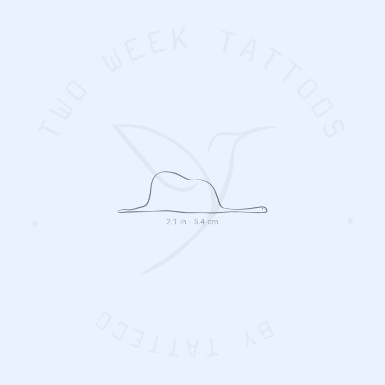 Tatuaje semipermanente de boa - Juego de 2
