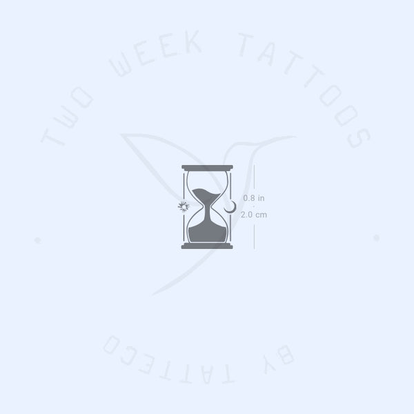 Hourglass Semi-Permanent Tattoo - Set of 2