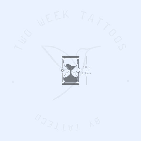 Hourglass Semi-Permanent Tattoo - Set of 2