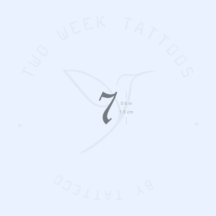 SEVEN Semi-Permanent Tattoo - Set of 2