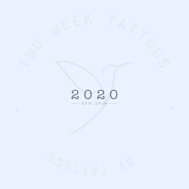 Tatuaje semipermanente 2020 - Juego de 2