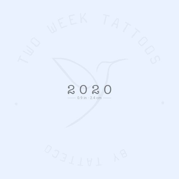 2020 Semi-Permanent Tattoo - Set of 2