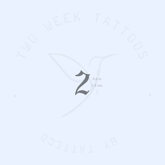 DOS tatuajes semipermanentes - Juego de 2