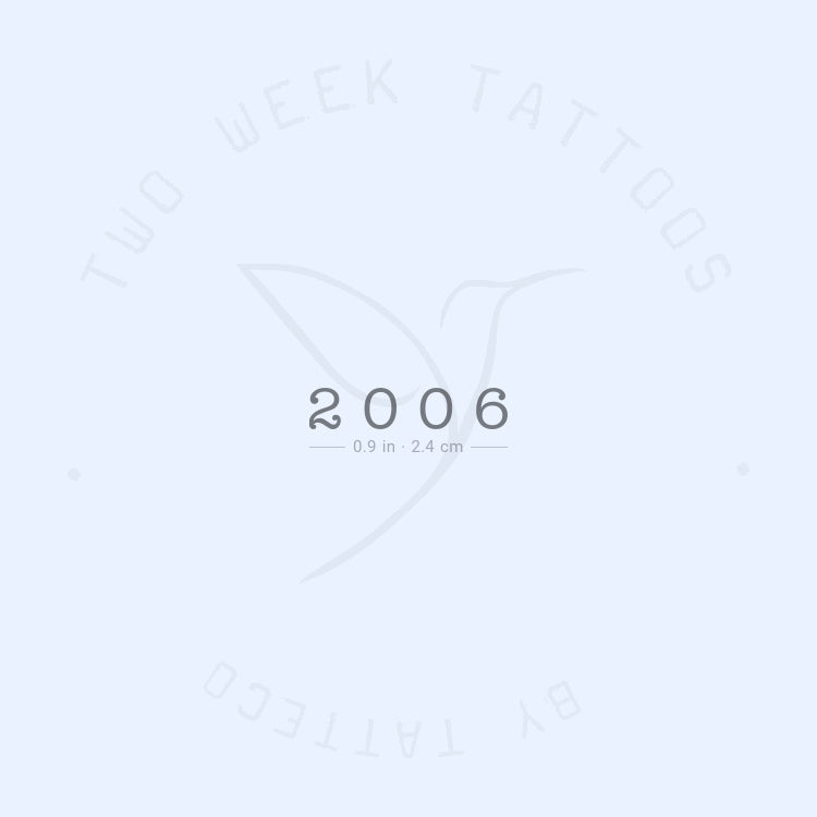 2006 Semi-Permanent Tattoo - Set of 2