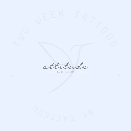 Tatuaje semipermanente Attitude - Juego de 2