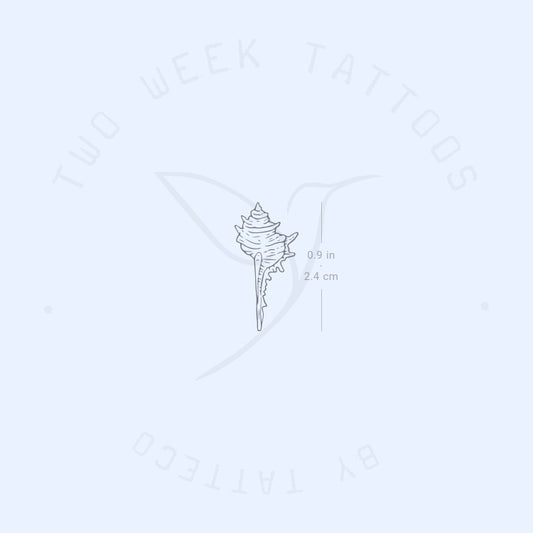 Tulip Shell Semi-Permanent Tattoo - Set of 2