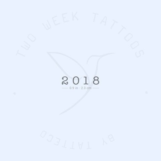 Tatuaje semipermanente 2018 - Juego de 2