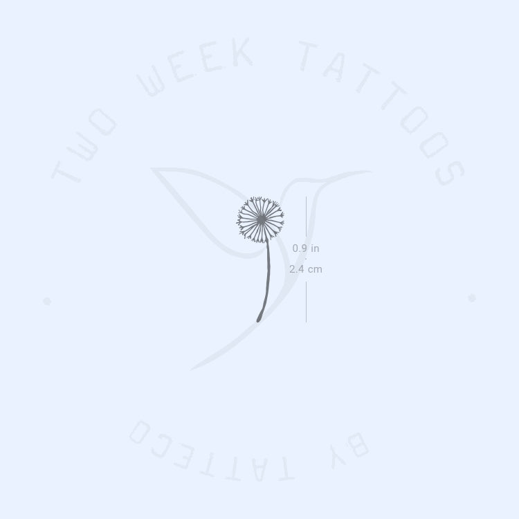 Little Dandelion Semi-Permanent Tattoo - Set of 2