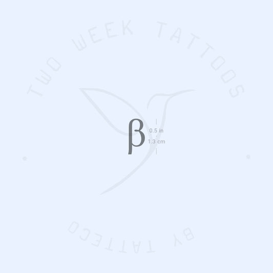 Beta Semi-Permanent Tattoo - Set of 2