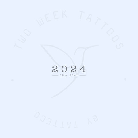 2024 Semi-Permanent Tattoo - Set of 2