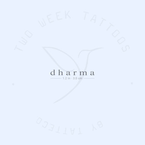 Dharma Semi-Permanent Tattoo - Set of 2