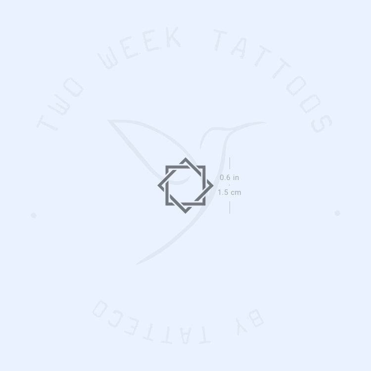 Octogram Semi-Permanent Tattoo - Set of 2 – Tatteco