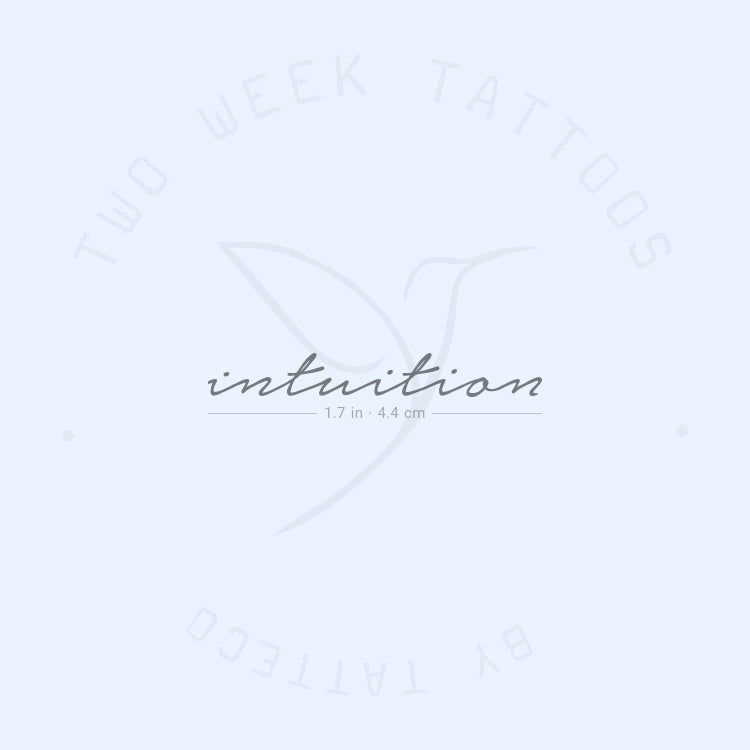 Intuition Semi-Permanent Tattoo - Set of 2
