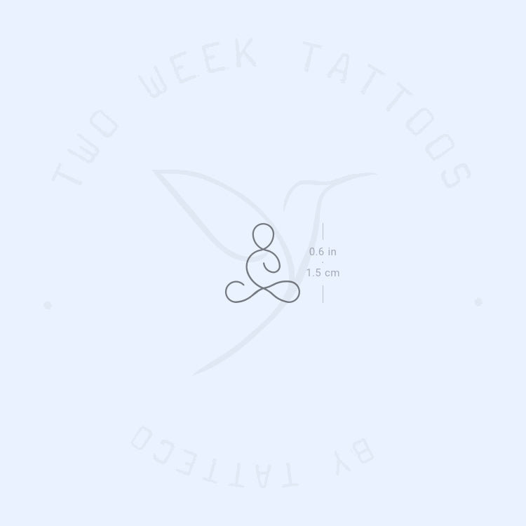 Breather Semi-Permanent Tattoo - Set of 2