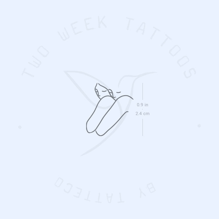 Tatuaje semipermanente de alma gemela (juego de 2)