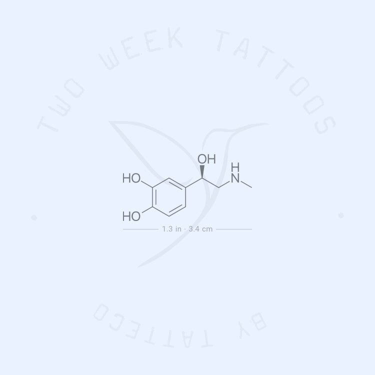 Adrenaline Semi-Permanent Tattoo - Set of 2
