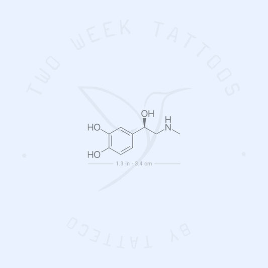 Adrenaline Semi-Permanent Tattoo - Set of 2