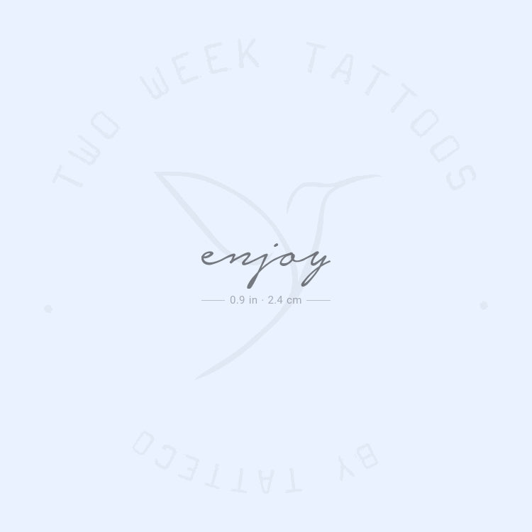 Enjoy Semi-Permanent Tattoo - Set of 2