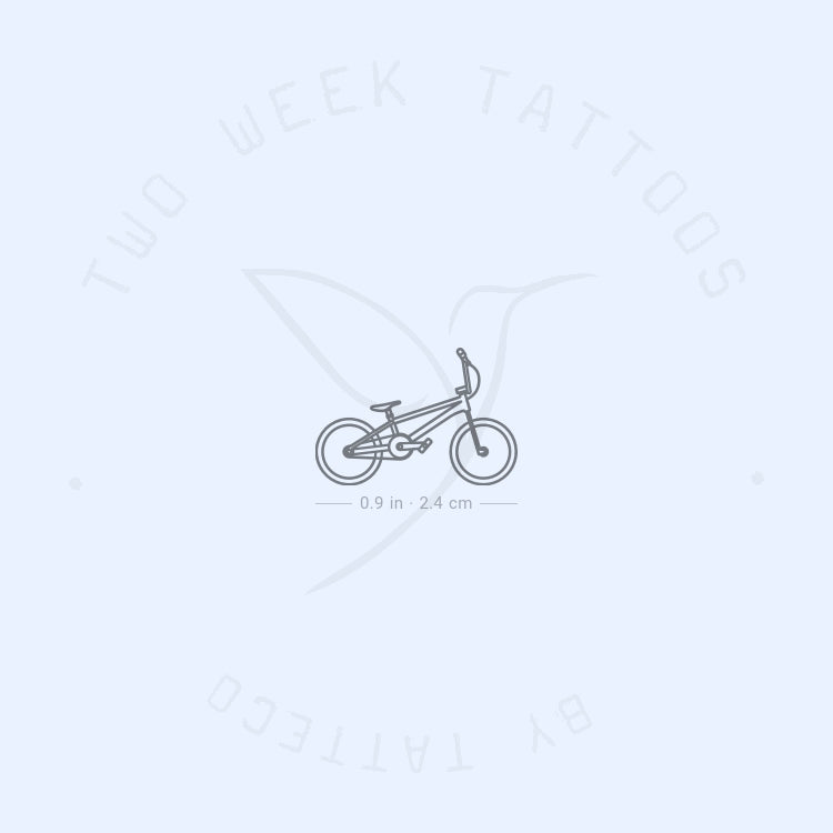 Tatuaje semipermanente de BMX - Juego de 2