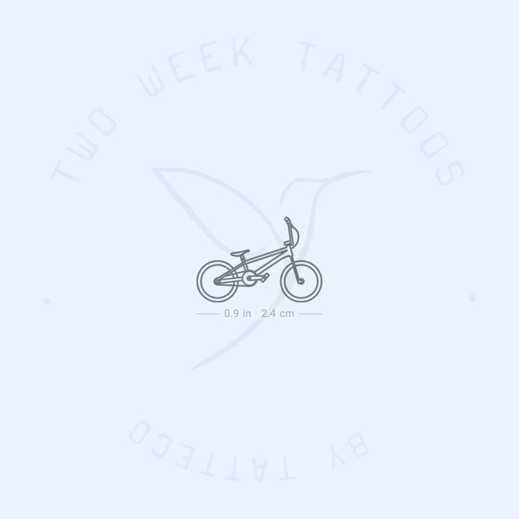 BMX Semi-Permanent Tattoo - Set of 2