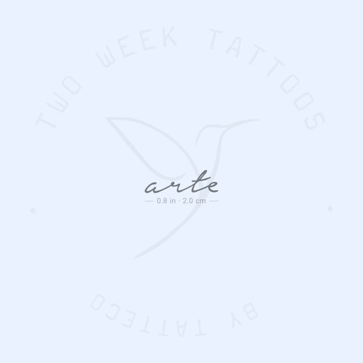 Tatuaje semipermanente Arte - Juego de 2