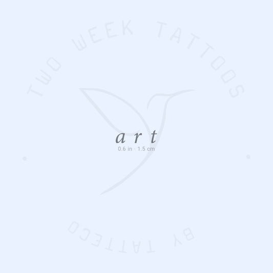 Tatuaje semipermanente artístico - Juego de 2