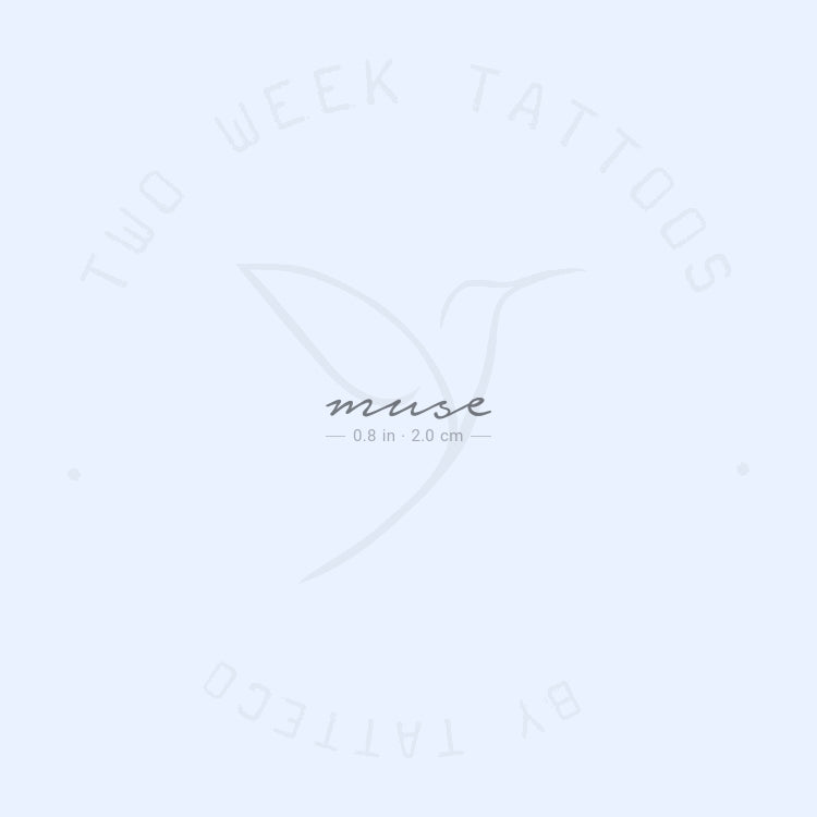 Tatuaje semipermanente Muse - Juego de 2