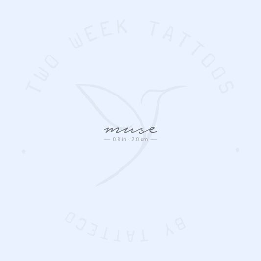 Tatuaje semipermanente Muse - Juego de 2