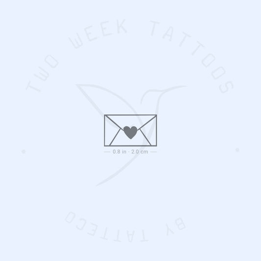 Love Letter Semi-Permanent Tattoo - Set of 2
