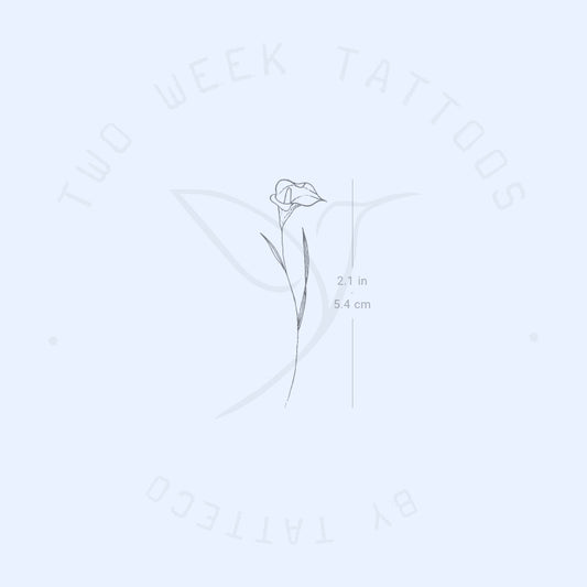 Calla Semi-Permanent Tattoo - Set of 2