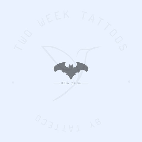 Bat Semi-Permanent Tattoo - Set of 2