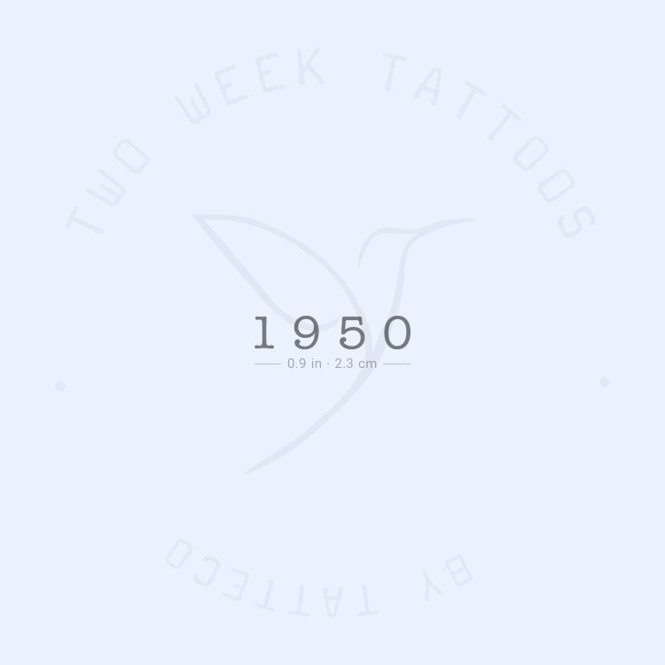 Tatuaje semipermanente de 1950 - Juego de 2