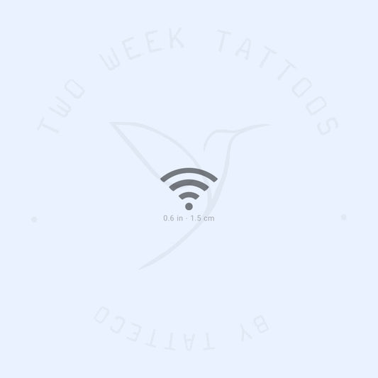 Wifi Semi-Permanent Tattoo - Set of 2