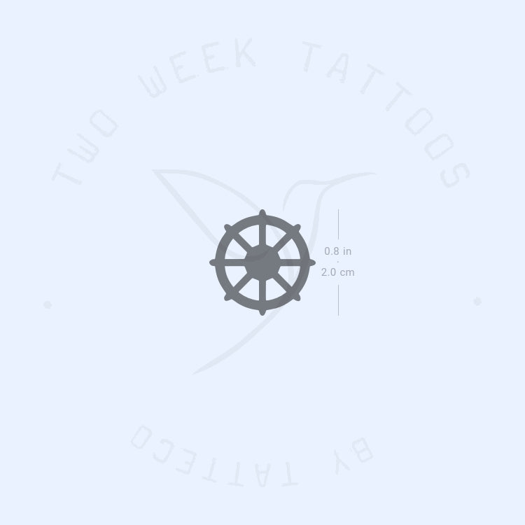 Dharmachakra Semi-Permanent Tattoo - Set of 2
