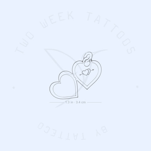 Pendant Semi-Permanent Tattoo - Set of 2