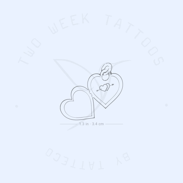 Pendant Semi-Permanent Tattoo - Set of 2