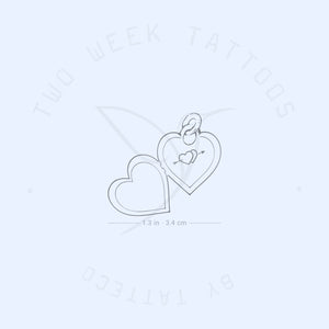 Pendant Semi-Permanent Tattoo - Set of 2