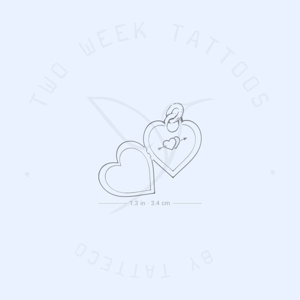Pendant Semi-Permanent Tattoo - Set of 2