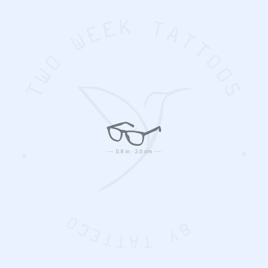 Tatuaje semipermanente para gafas - Juego de 2
