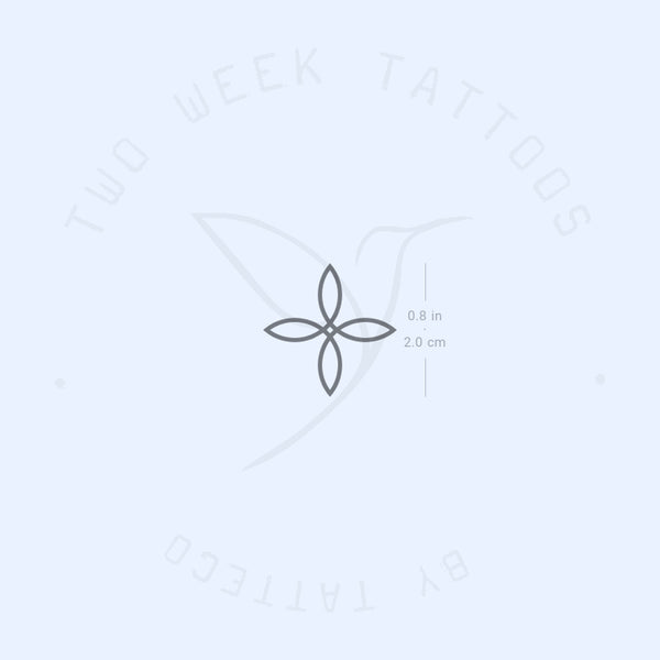 Bowen Cross Semi-Permanent Tattoo - Set of 2