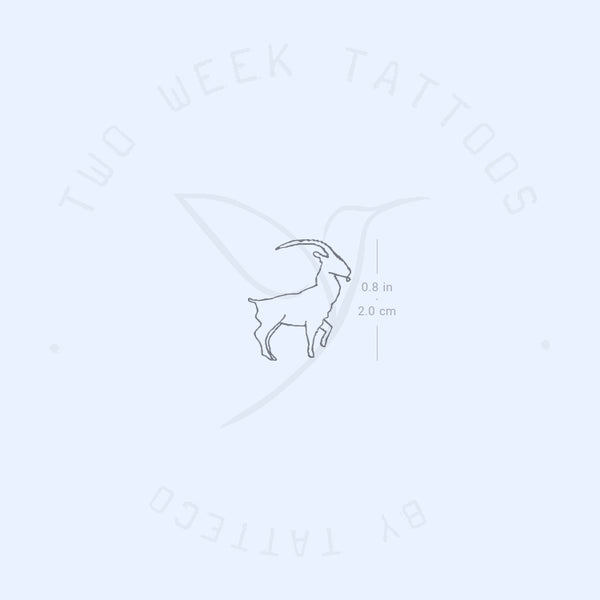Ibex Semi-Permanent Tattoo - Set of 2