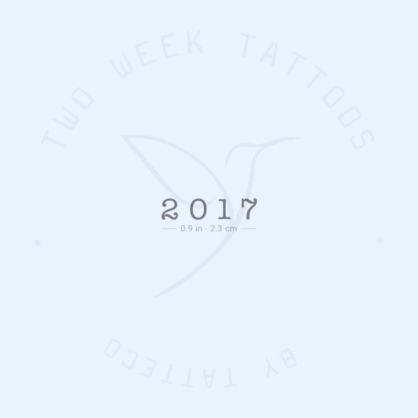 2017 Semi-Permanent Tattoo - Set of 2