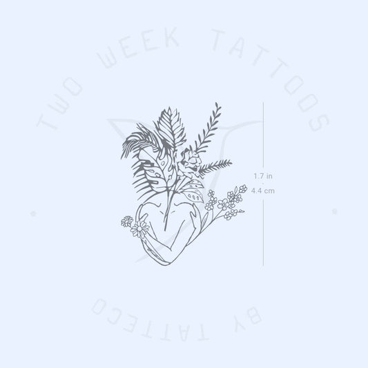 Blossom Semi-Permanent Tattoo - Set of 2